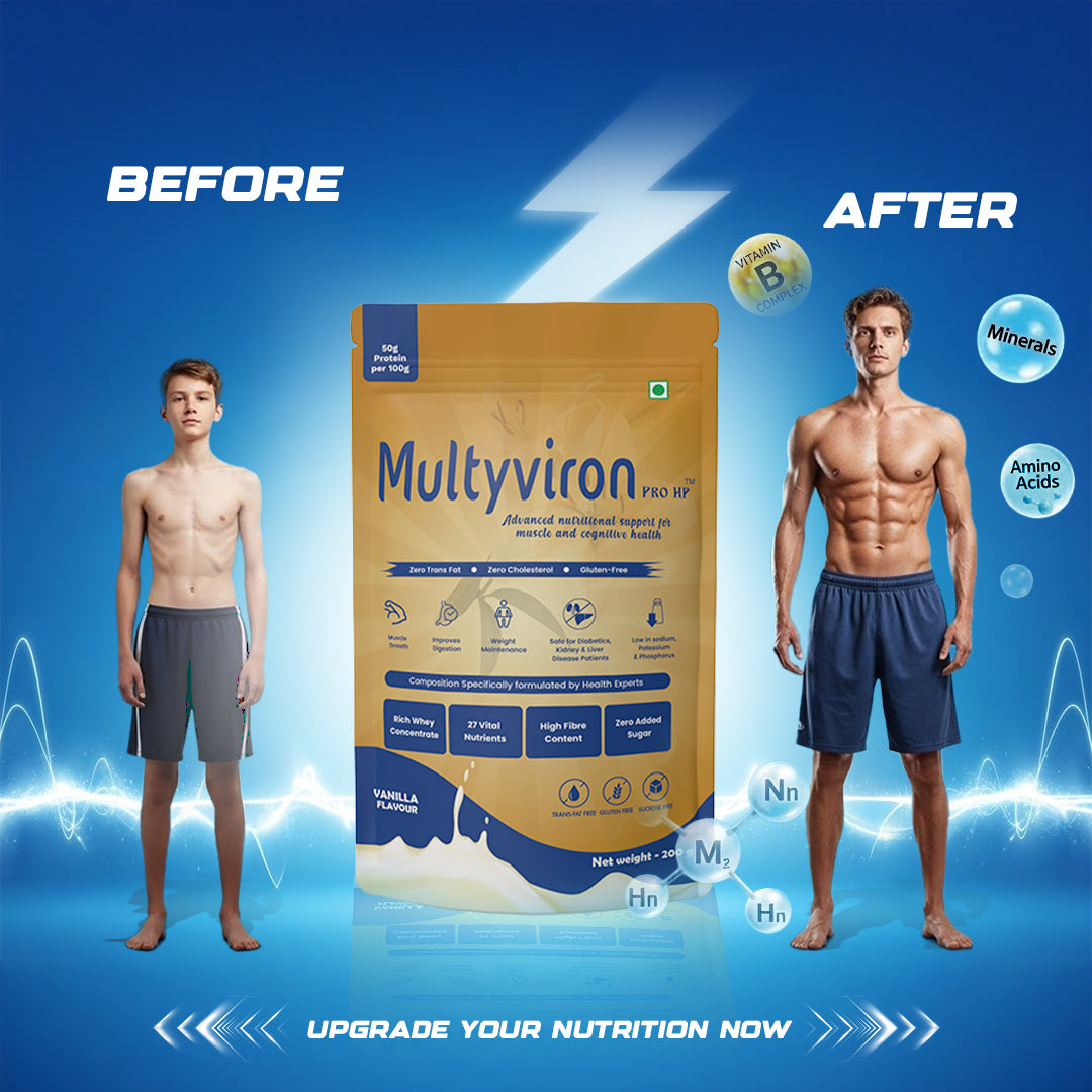 Multyviron Pro HP – Advanced Nutritional Protein Powder (Vanilla Flavour) – 200g