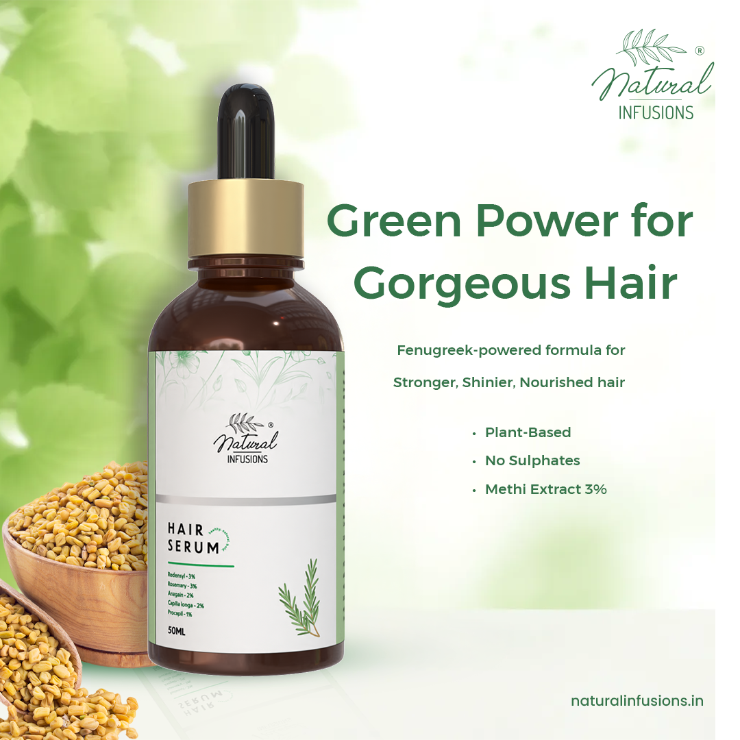 Hair Growth Serum with 3% Redensyl, 2% Anagain