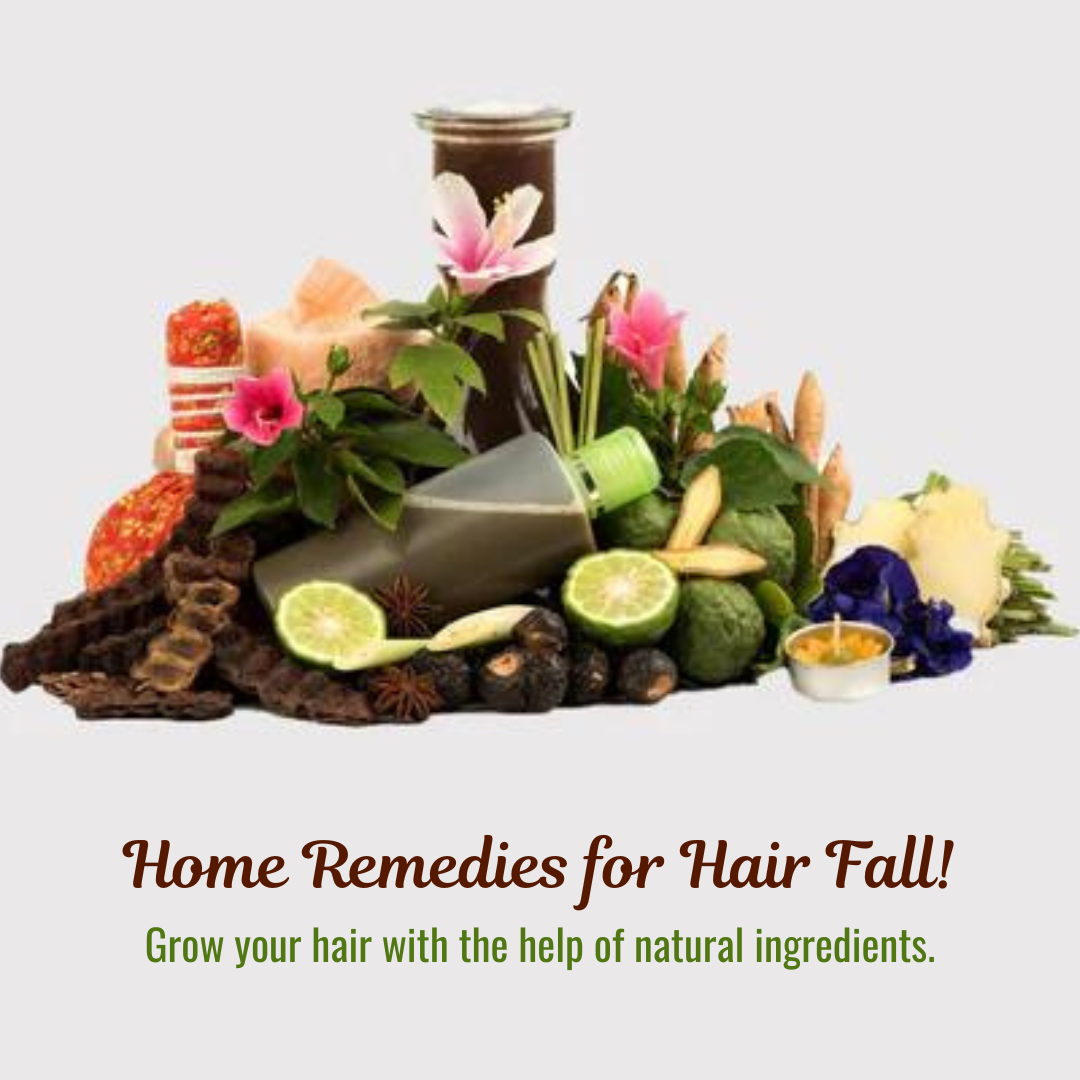 Home Remedies for Hairfall! Grow Your Hair with the Help of Natural Ingredients