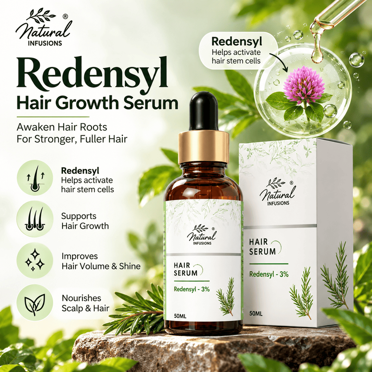 Redensyl Hair Growth Serum: Benefits, How It Works & How to Use It