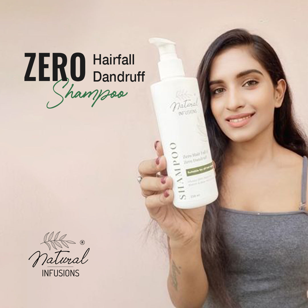 Zero Hairfall & Zero Dandruff Hair Shampoo , 250ml