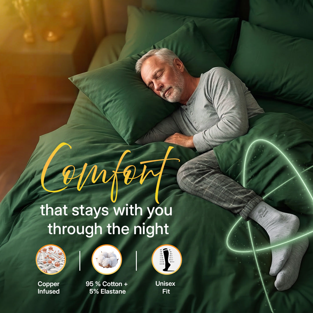 Natural Infusions Bedtime Pain Comfort Socks | Men & Women