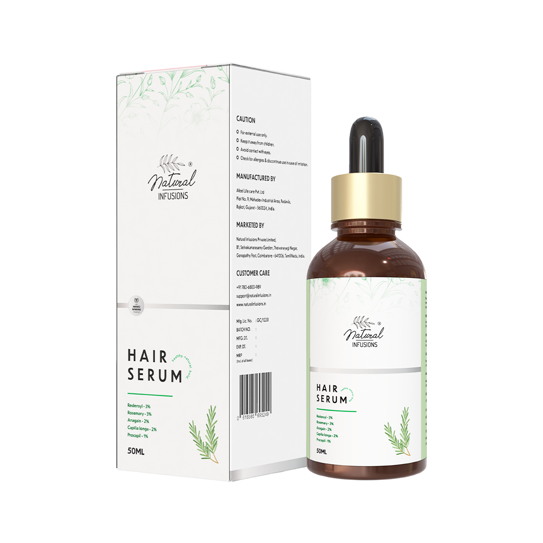 Hair Growth Serum with 3% Redensyl, 2% Anagain